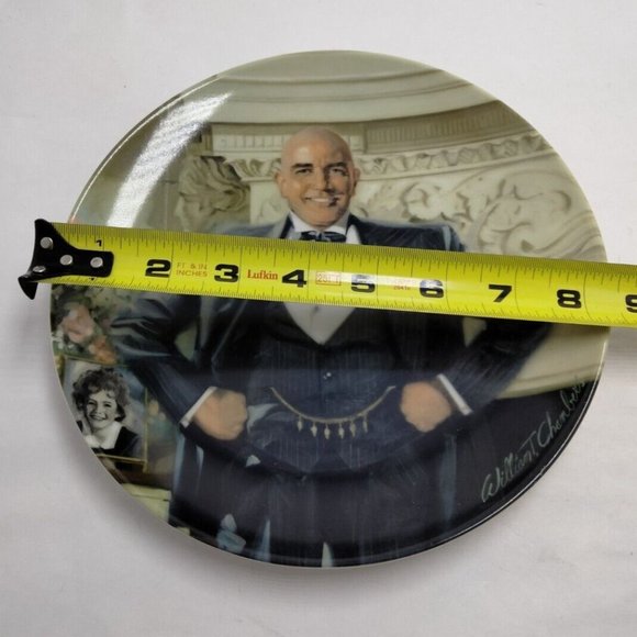 Daddy Warbucks Annie Collectors Plate William Chambers Limited Knowles 1982 USA - Picture 4 of 5